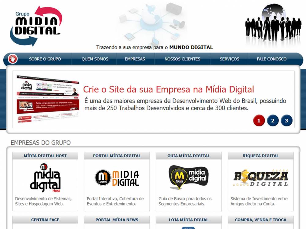 Grupo de empresas de tecnologia digital, marketing e mídias sociais