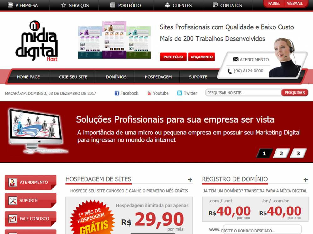 Empresa de criação de sites, mídias sociais, marketing digital e design